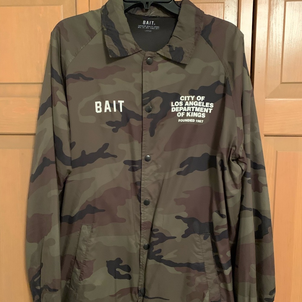 Men’s Bait Camo Coach’s Jacket